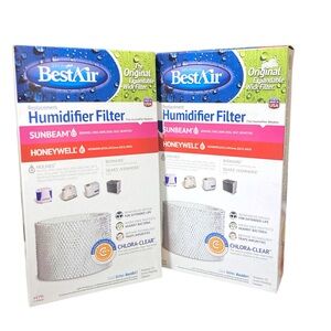 2 BestAir H75 Humidifier Filter Replacement
SUNBEAM HONEYWELL HOLMES
